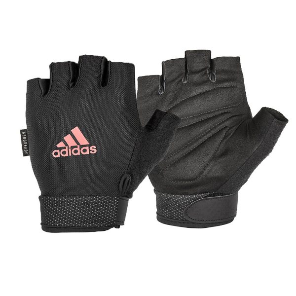 Guantes Ajustables Adidas Essencial Rosa - L